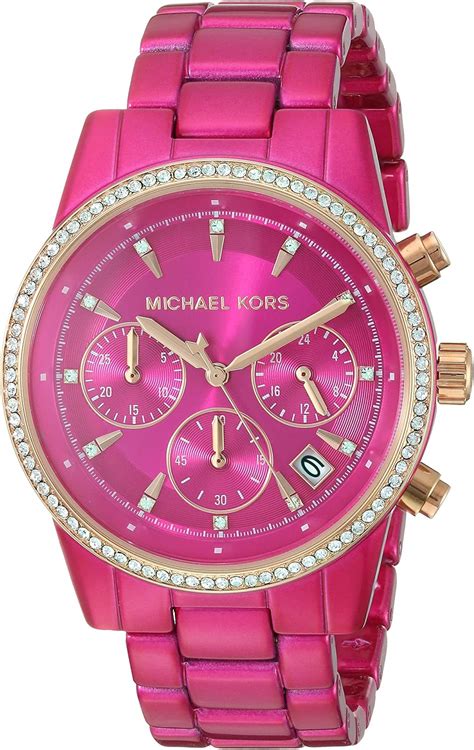 Women Pink Michael Kors Watches .